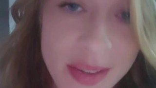 Good Girl Being A Secret Slut fingering her pussy
