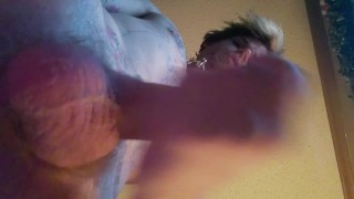 Looking down at u 