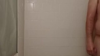 Shower masturbation time!!!