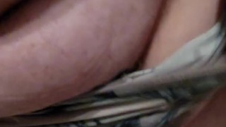 Submissive Bbw pisses for her Owner