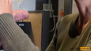 Blowjob Swallow with lipstick