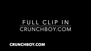 Slut PUPPY fucked bareback by the XXL COCK of Jess ROYAN in exib outdoor garden for crunchboy