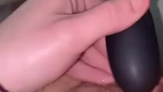 Cumming to my vibrator