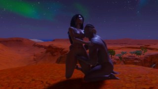 мою девушку залили спермой а я целую её губы и грудь [3D хентай]