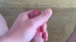 Когда решил поиграться со своим членом 