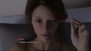 Heartproblems-Amelie Footjob Cumshot