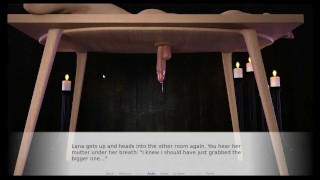 Lana and the Milking Table-Submassive Femdom Lingerie Brunette