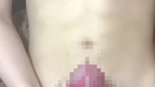 電マを当て続けてたら気持ち良すぎて射精