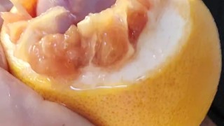First Time Fucking A Grapefruit.