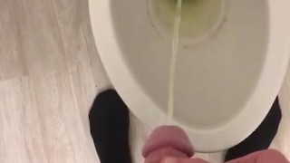 taking a piss on the mask I nutted on