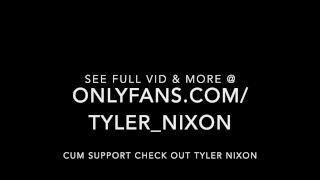 Tyler Nixon Jerking off in the shower