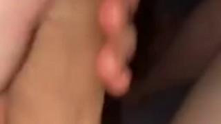  Guy Jerking off at night