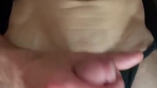 Hot guy cums for the camera