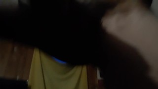 Stroking this dick