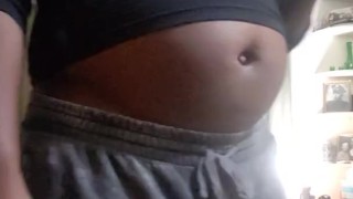 Bloating In An Old Shirt