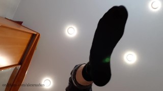 Russian exhibitionist likes to show his big cock and jerk off on camera