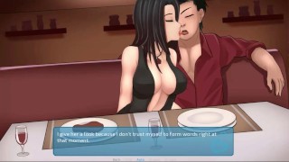 Love & Sex Second Base-Date Night Handjob In The Bar