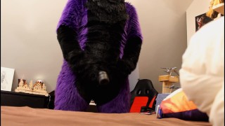 Lucer fucks his pussy toy 💜💦
