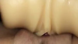POV Lesbian Tribbing / Scissoring Fantasy: Husband convinces Wife to try grinding with another pussy