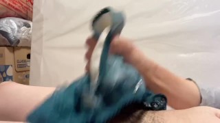 りんちゃん（26）綺麗系ショップ店員のパンツのクロッチで大量射精
