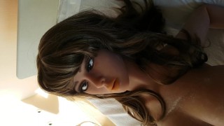 Sex Doll Annabelle 01 First sex video Gripping Lips Pussy Little Ahegao Amateur Home