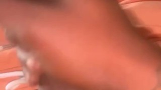 Quick jack off at party