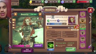Crystal maidens Nutaku - Beatrix historia