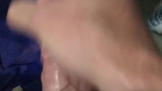 Jacking off Before shower 