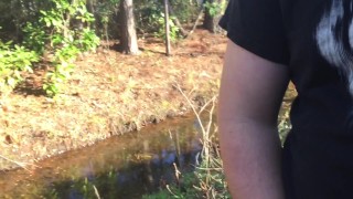 Kinda Risky Public Blowjob