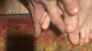 Foot rub after a long day 