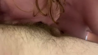 Our unicorn deep throat’s my husbands cock! 