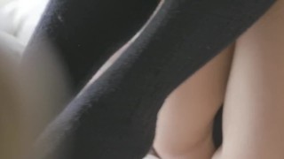 Big tit beauty nipple play and clit masturbation tight pussy fucking
