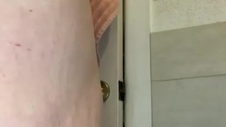 Chubby amateur shaves fat pussy
