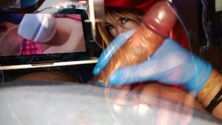 Teddy Bites Off Sophies Tits