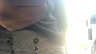 BBC huge cumshot solo outside