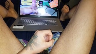 Precum Dripping From My Girthy Brown Dick