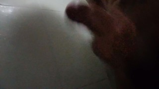 a horny shower 