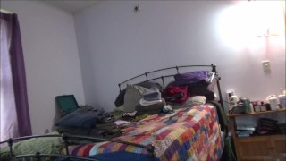 Naked Blonde BBW MILF folds laundry;)- NO SEX- Frangelica- PlanetFunCamp- Big Natural Breasts