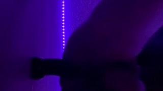 Fag boi takes monster dildos 