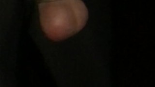 Late Night JOGGING ** 3 COCK RINGS ON - in Slow Motion **