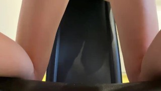 Sex with a Student and Creampie from her destroyed Pussy