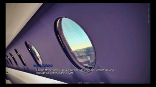Stewardess Mimi Blonde Slutt Gets Fucked Hard in Her Pink Pussy
