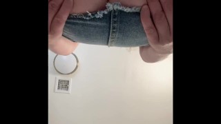 Upskirt No Panties Pussy Tease Part 2 - You Got Caught Peeking