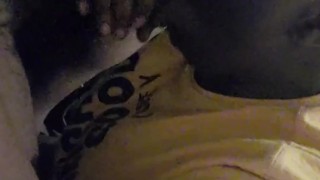 Chocolate Bae deepthroat