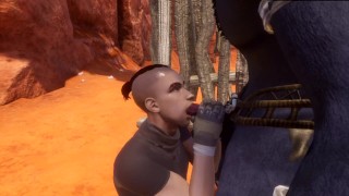 Big wolf fucking hard 3D