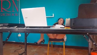 SEXRETARY No panties secretary Nude secretary  in the office