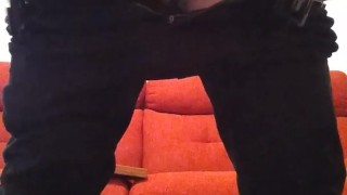 Quick wank before heading out