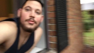 Funny Fuck Fail Through the Window