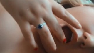 Tasting my pussy 