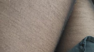 Reality: Business Lady Lifting Skirt in Clients Office